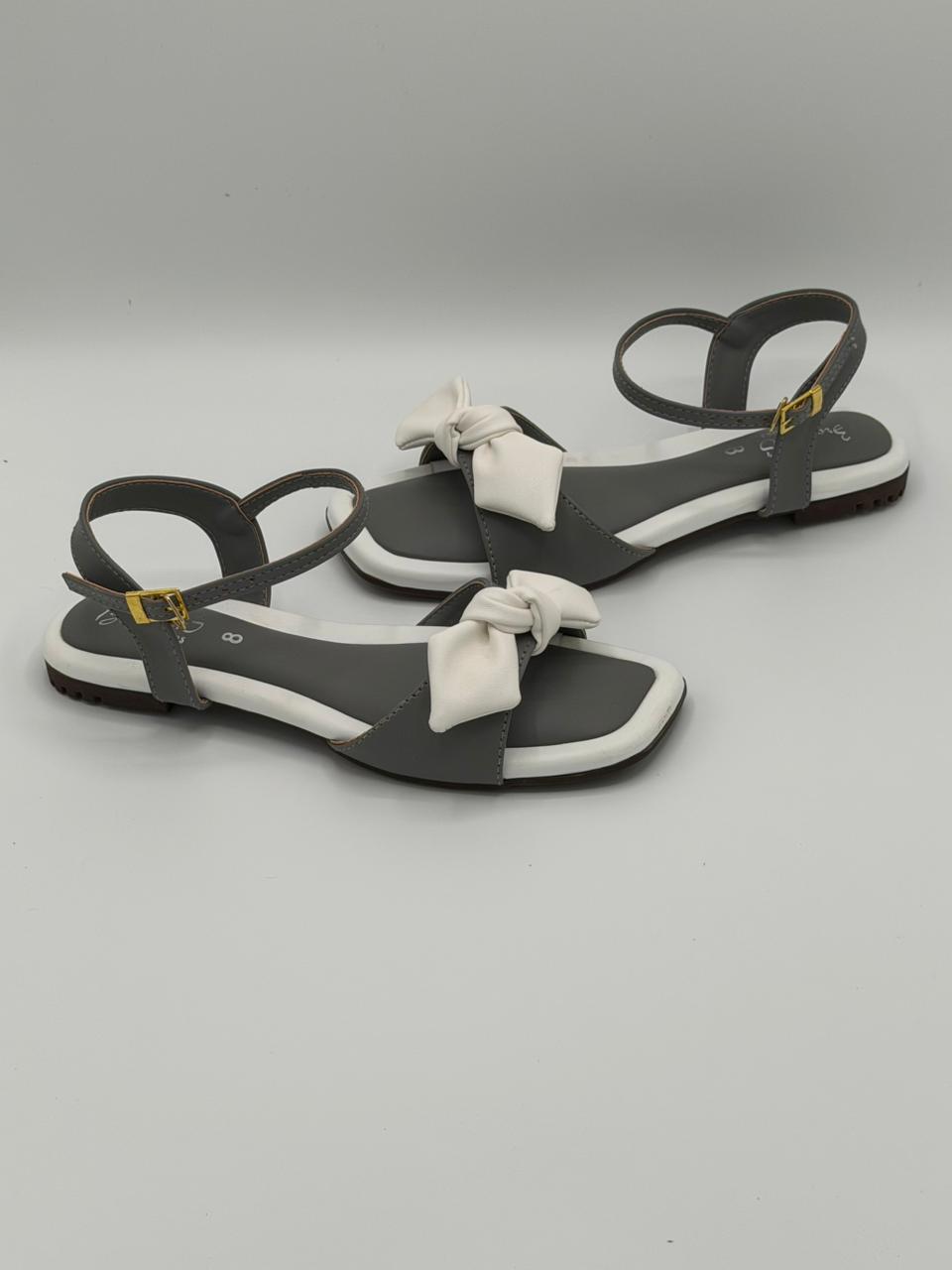Crystal Strap Transparent Flats