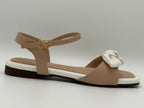 Crystal Strap Transparent Flats