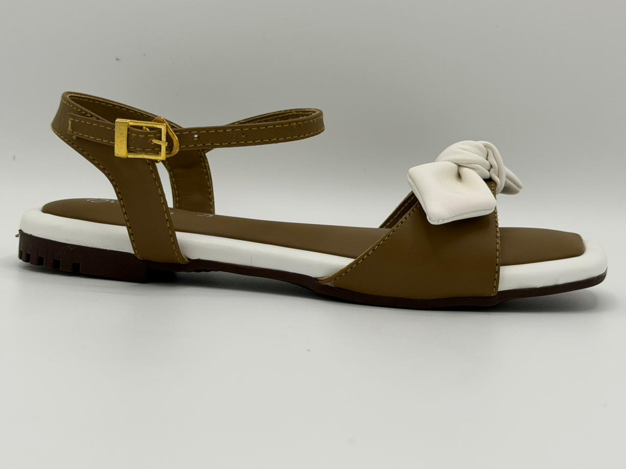 Crystal Strap Transparent Flats