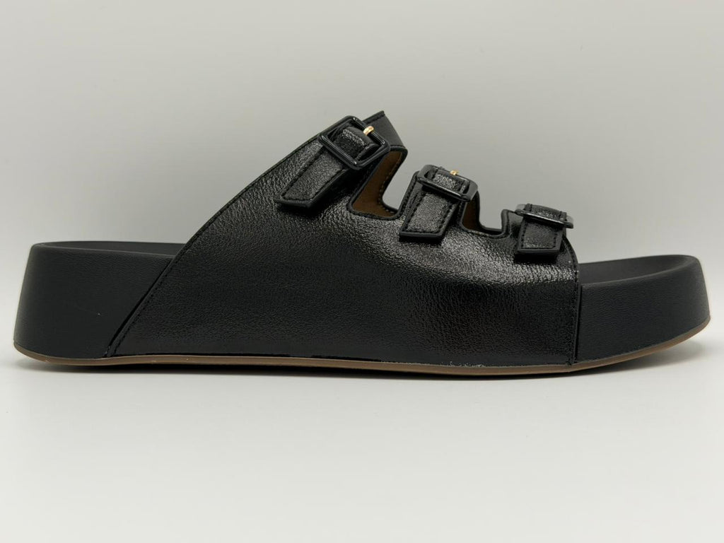 Triple Buckle Comfort Slides