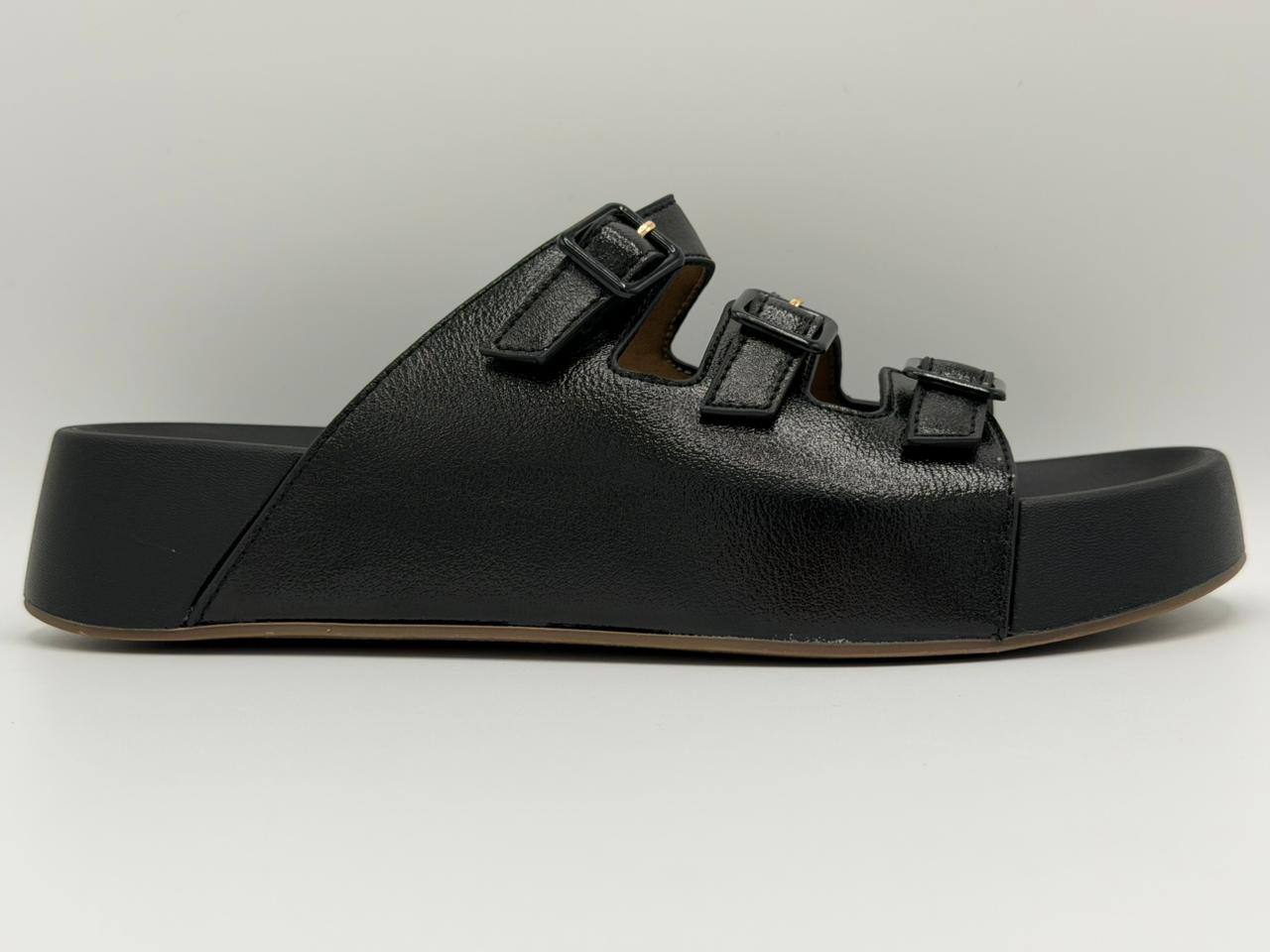 Triple Buckle Comfort Slides