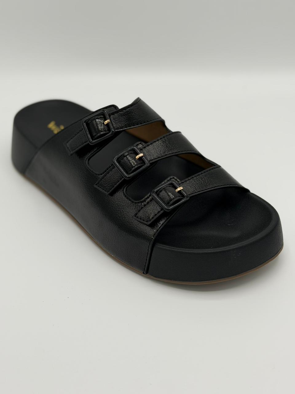 Triple Buckle Comfort Slides