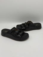 Triple Buckle Comfort Slides