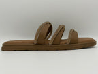 Embellished Triple Strap Slides