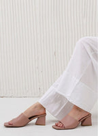 Metallic Double Strap Slides