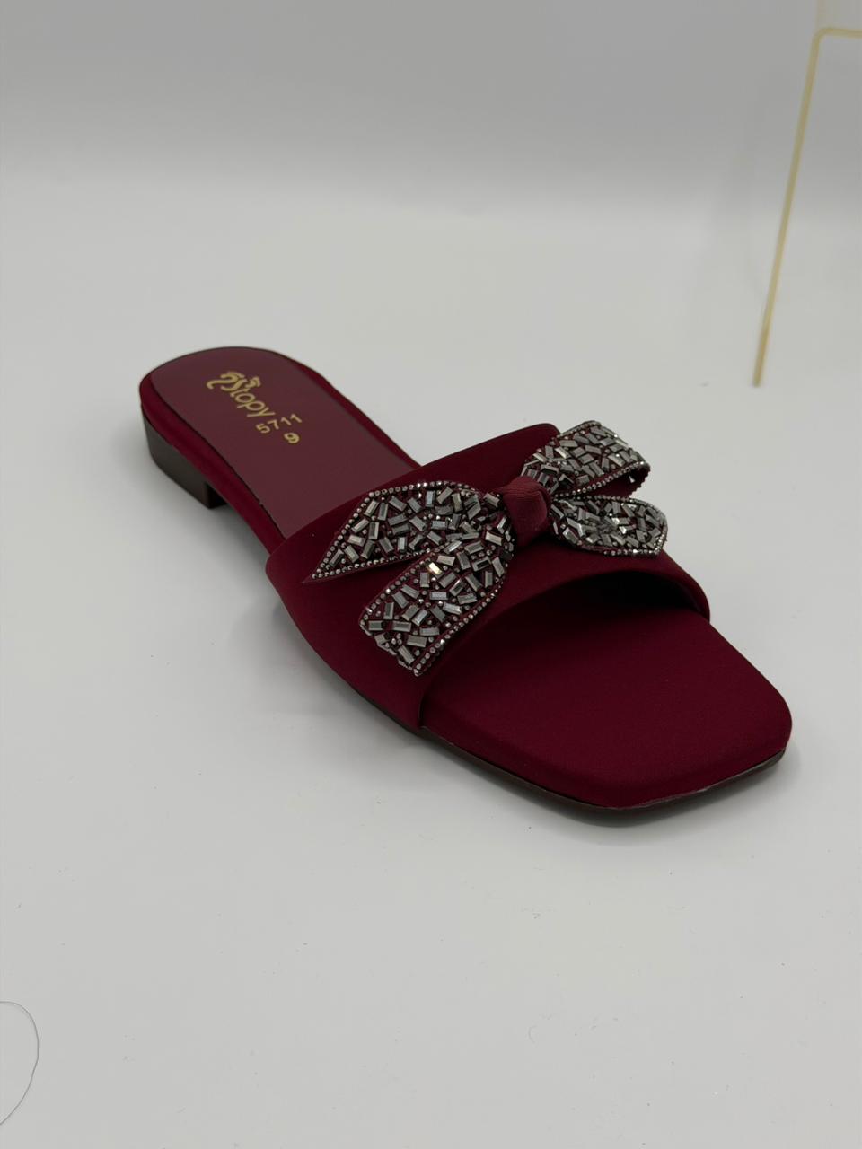 Luxe Rhinestone Pointed Kitten Heels