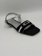 Women & Girls Flat Sandals — Crystal Buckle