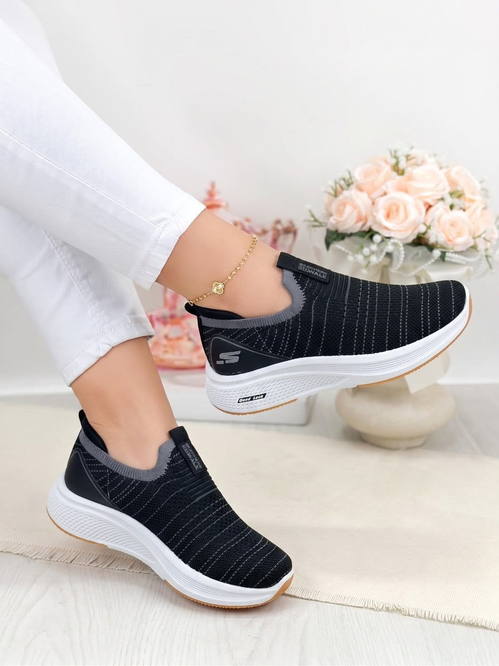Knit Slip Sneaker Inayat Shoes