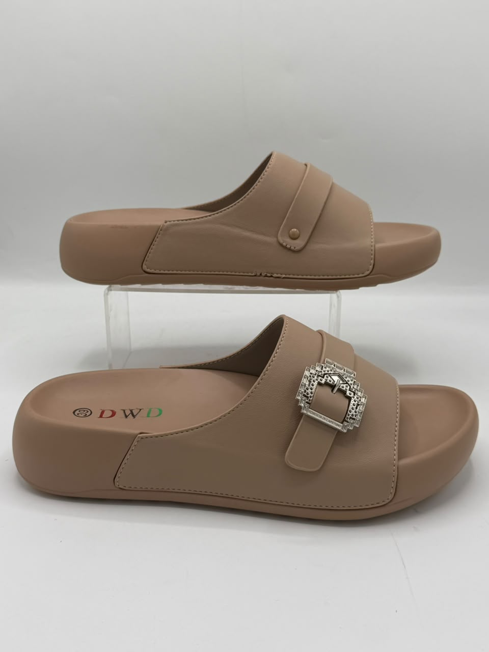 Crystal Buckle Slide Inayat Shoes