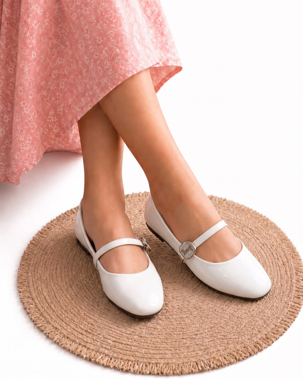 Crystal Strap Mary Jane Inayat Shoes