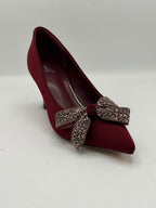 Beaded Bow Pump Inayat Shoes