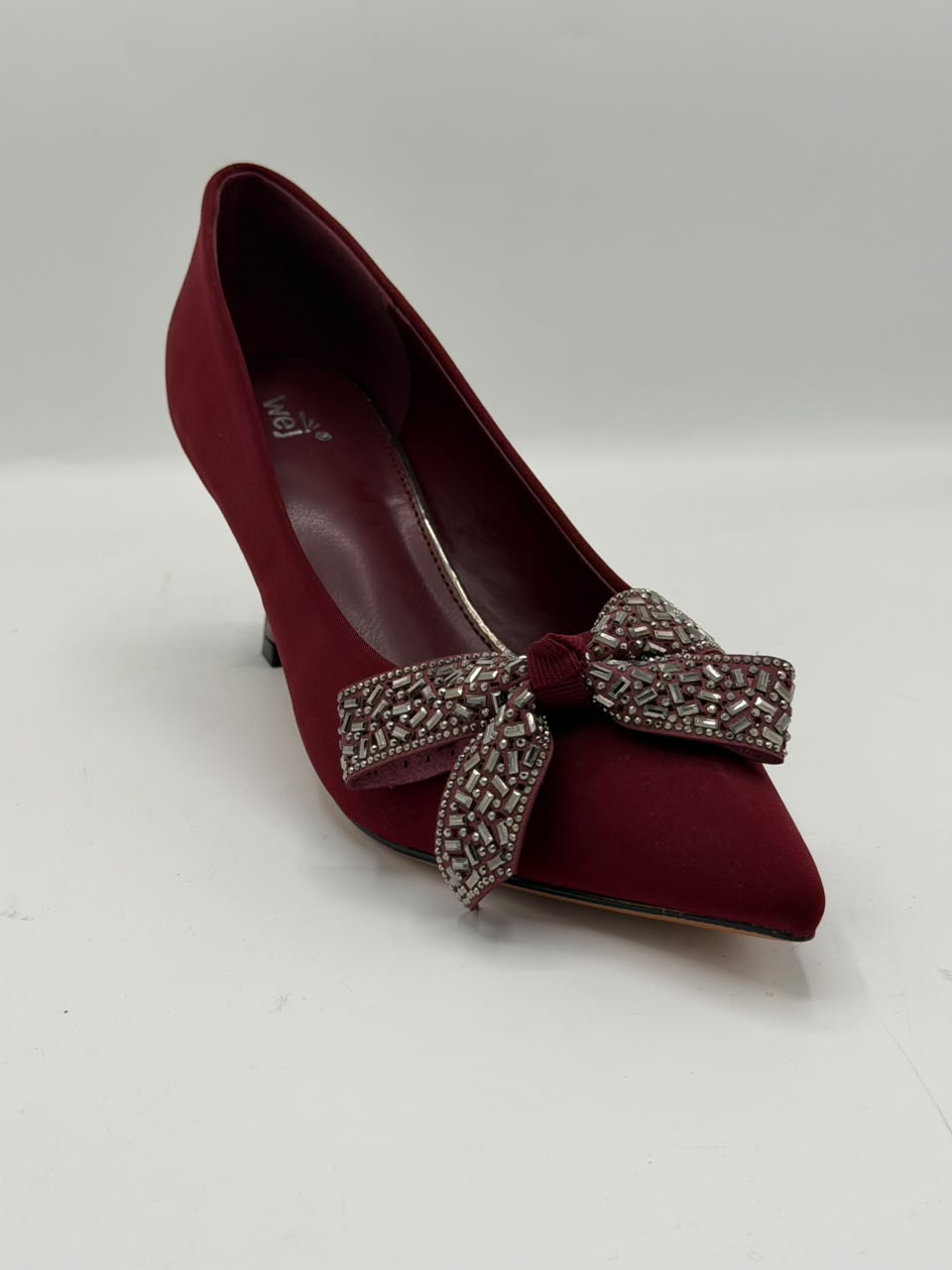 Beaded Bow Pump Inayat Shoes