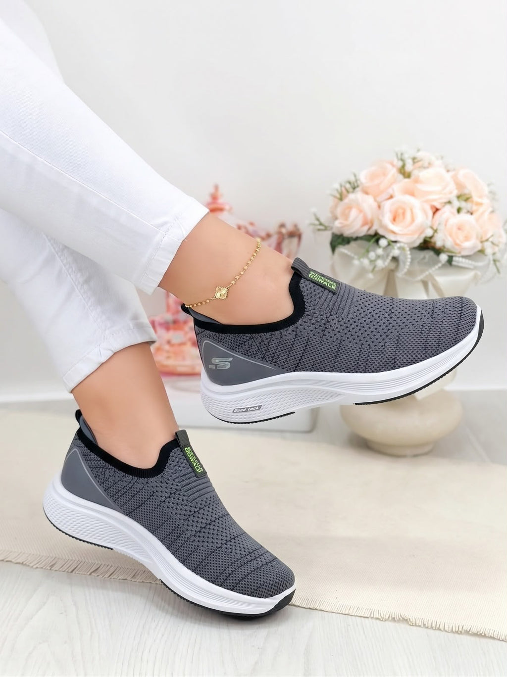 Knit Slip Sneaker Inayat Shoes